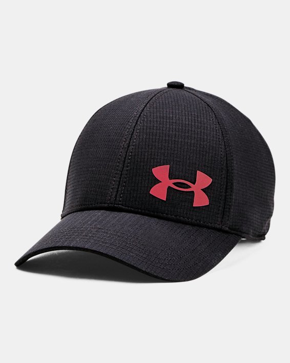 Men's UA Iso-Chill ArmourVent™ Stretch Hat, Black, pdpMainDesktop image number 0